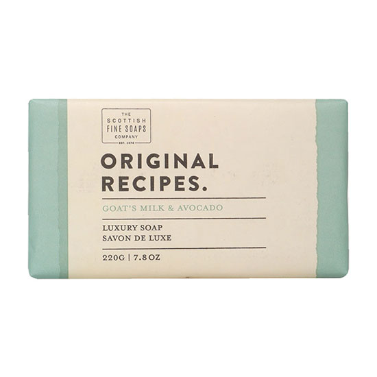 Scottish Fine Soaps Goats Milk & Avocado Soap Bar 220g