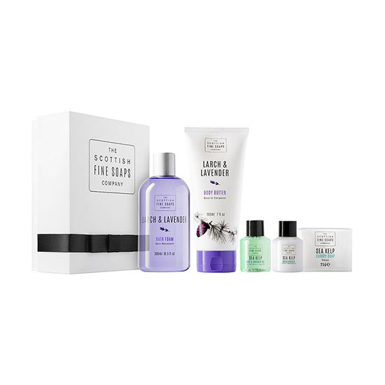 Scottish Fine Soaps Larch & Lavender Gift Set