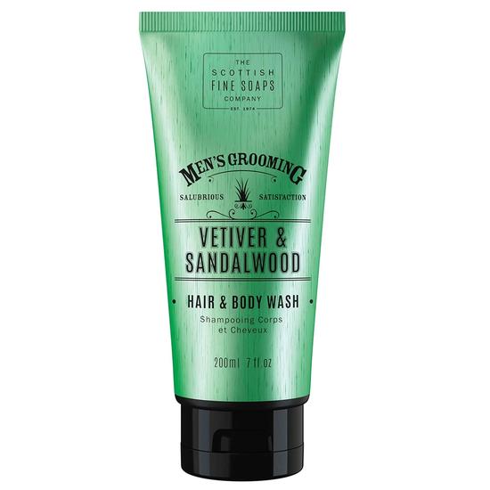 Scottish Fine Soaps Men's Grooming Vetiver & Sandalwood Hair & Body Wash