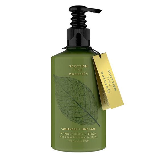 Scottish Fine Soaps Naturals Coriander & Lime Leaf Hand & Body Lotion 300ml