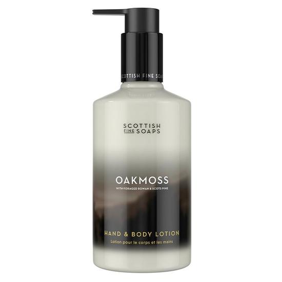 Scottish Fine Soaps Oakmoss Hand & Body Lotion Pump Bottle