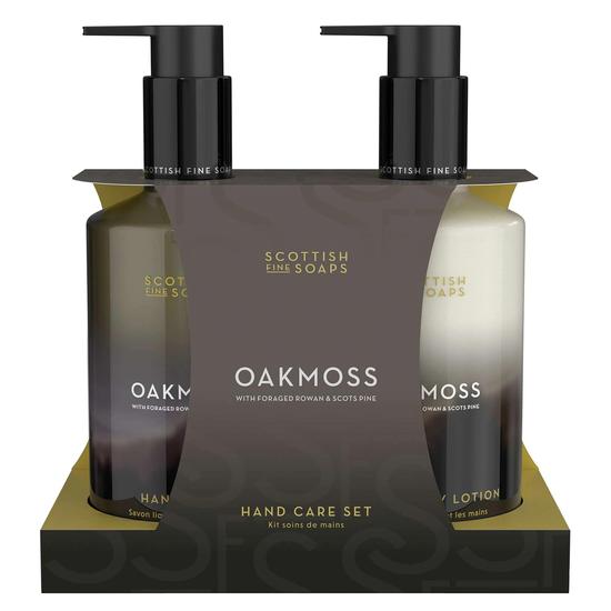 Scottish Fine Soaps Oakmoss Hand Care Set