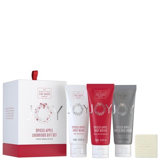 Scottish Fine Soaps Spiced Apple Luxurious Gift Set