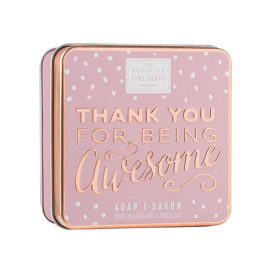 Scottish Fine Soaps Thank You For Being Awesome Soap 100g