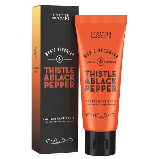 Scottish Fine Soaps Thistle & Black Pepper Aftershave Balm