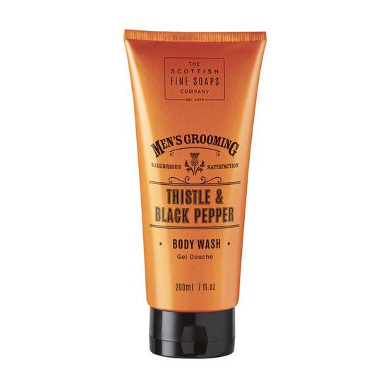 Scottish Fine Soaps Thistle & Black Pepper Body Wash 200ml