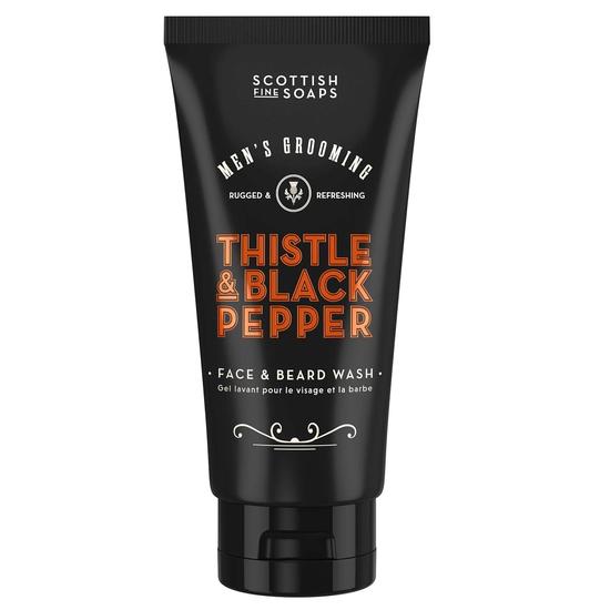 Scottish Fine Soaps Thistle & Black Pepper Face & Beard Wash