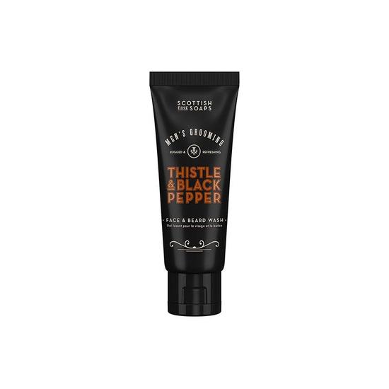 Scottish Fine Soaps Thistle & Black Pepper Face & Beard Wash