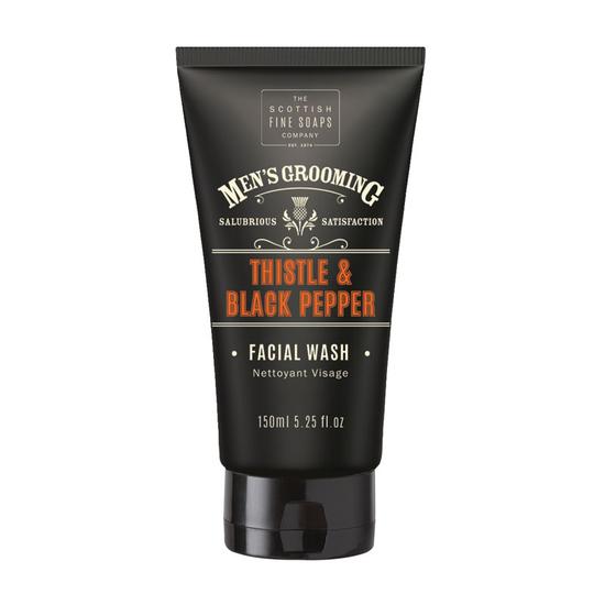 Scottish Fine Soaps Thistle & Black Pepper Facial Wash 150ml