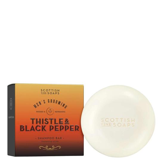 Scottish Fine Soaps Thistle & Black Pepper Shampoo Bar