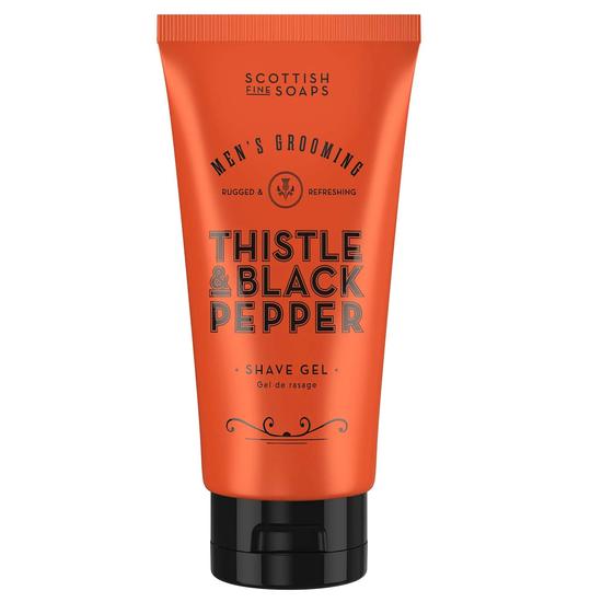 Scottish Fine Soaps Thistle & Black Pepper Shave Gel