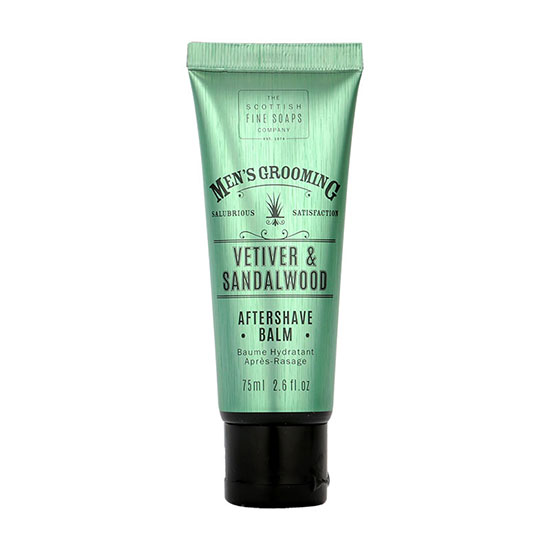 Scottish Fine Soaps Vetiver & Sandalwood Aftershave Balm 75ml