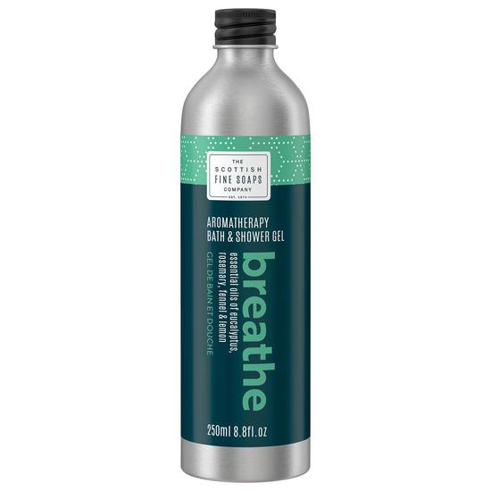 Scottish Fine Soaps Well Being Aromatherapy Breathe Bath & Shower Gel