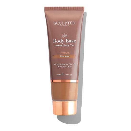 Sculpted by Aimee Body Base Shimmer Instant Tan SPF 30 Medium