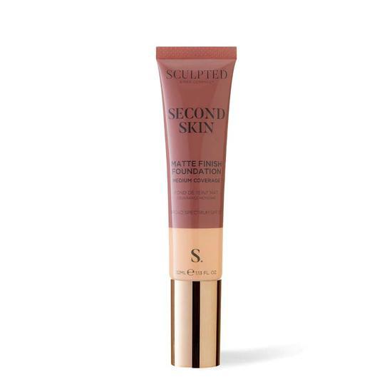 Sculpted by Aimee Connolly Matte Finish Second Skin Foundation 3.9 Light Beige