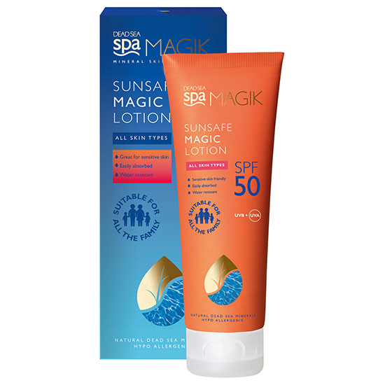 Dead Sea Spa Magik Sunsafe SPF50 Magic Lotion 75ml