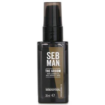 Sebastian Professional Seb Man The Groom Hair & Beard Oil 30ml