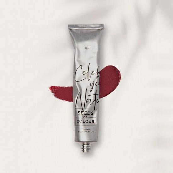 Seeds of Colour Berry Red Makeup Balm