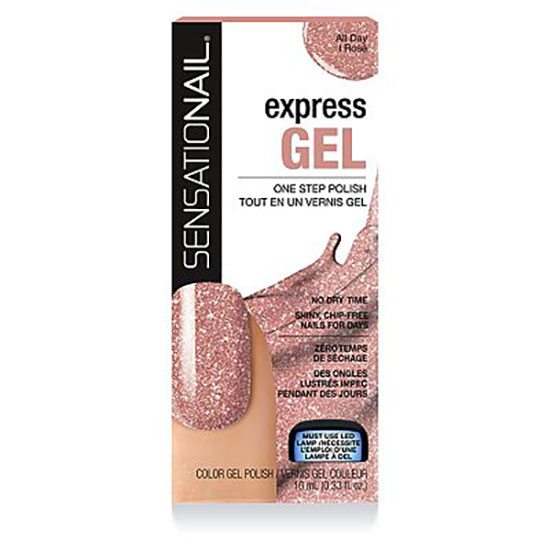 Sensationail Express Gel Polish All Day I Ros