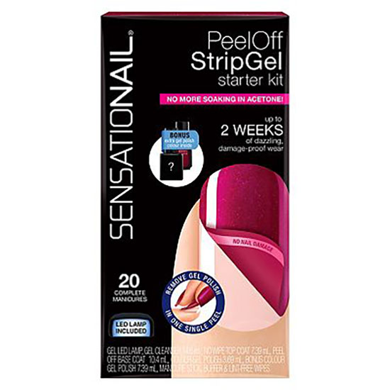 Sensationail Strip Gel Deluxe Starter Kit