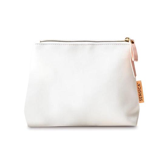 Sensica Luxury White Cosmetic Bag