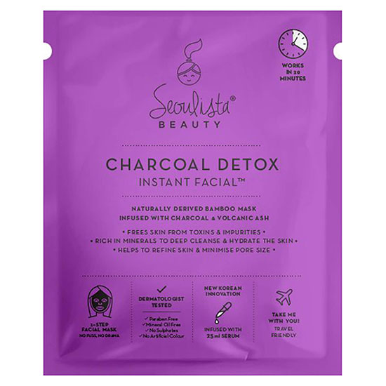 Seoulista Charcoal Detox Instant Facial