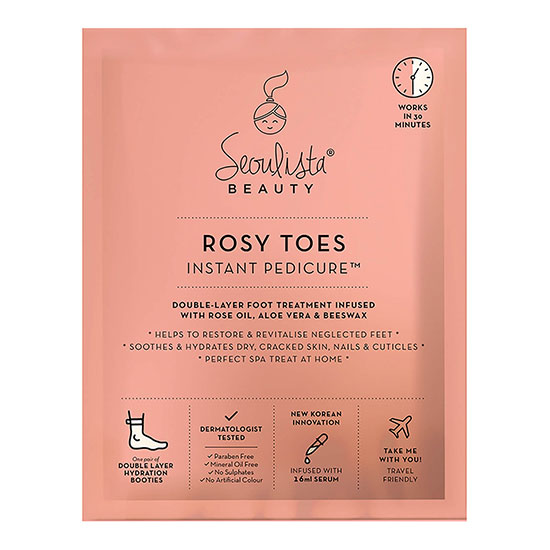 Seoulista Rosy Toes Instant Pedicure x 1