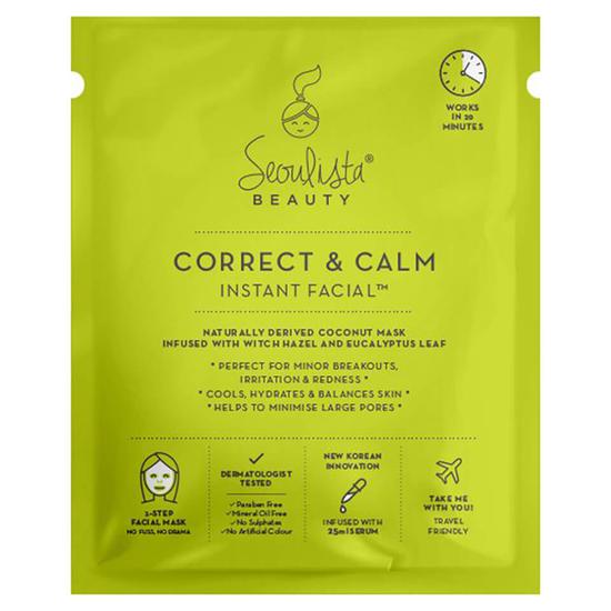 Seoulista Correct & Calm Instant Facial One Mask