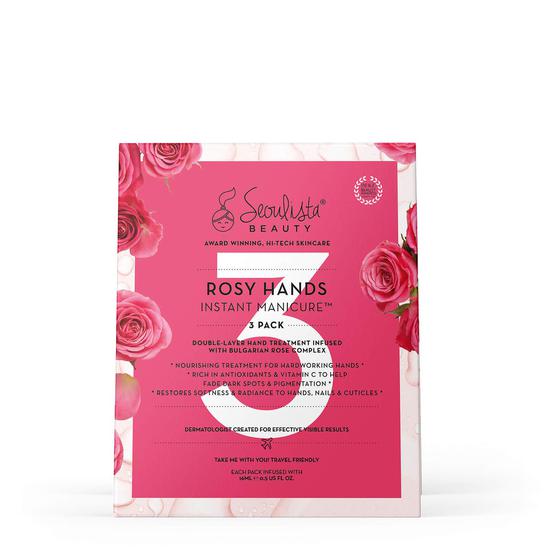 Seoulista Rosy Hands Instant Manicure Pack of 3