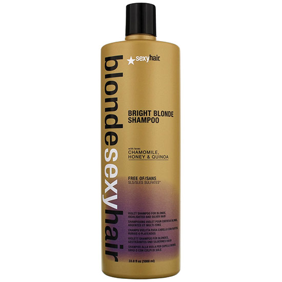 Sexy Hair Blonde Bright Blonde Shampoo 1000ml
