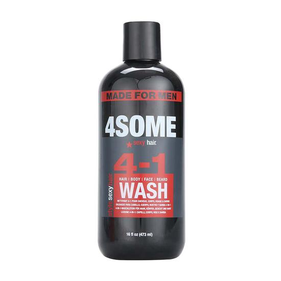 Sexy Hair Style 4some 4-1 Hair Body Face & Beard Wash 473ml