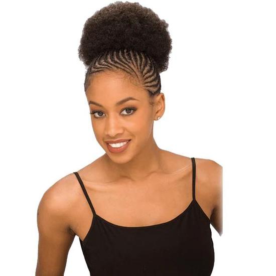 Shake N Go Freetress Drawstring Synthetic Afro 5 Ponytail 4