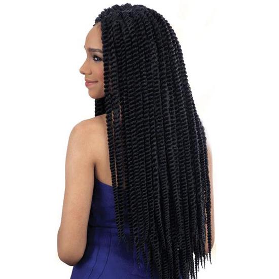 Shake N Go Que Synthetic 2 X Jumbo Senegal Twist Braid 1
