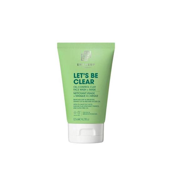 Shakeup Cosmetics Let's Be Clear Oil-Control Clay Face Wash + Mask 125ml