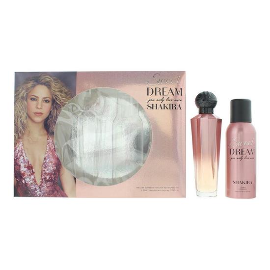 Shakira Sweet Dream Eau De Toilette 80ml + Deodorant Spray 150ml Gift Set 80ml