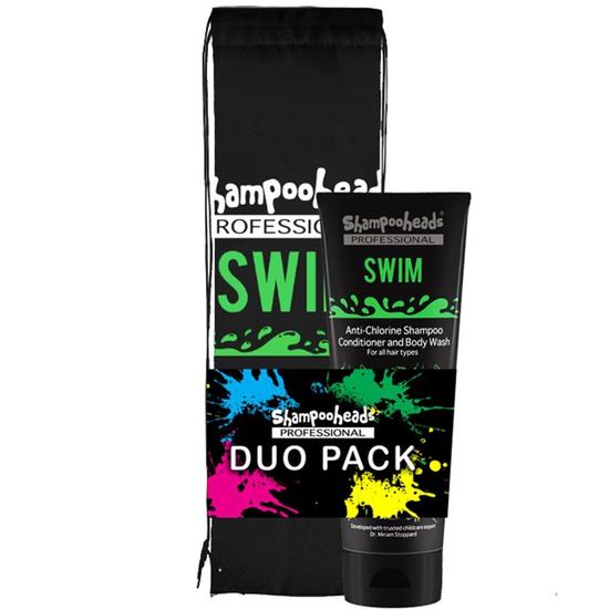 Shampooheads Swim 3 In 1 Anti Chlorine Shampoo With Tote Bag