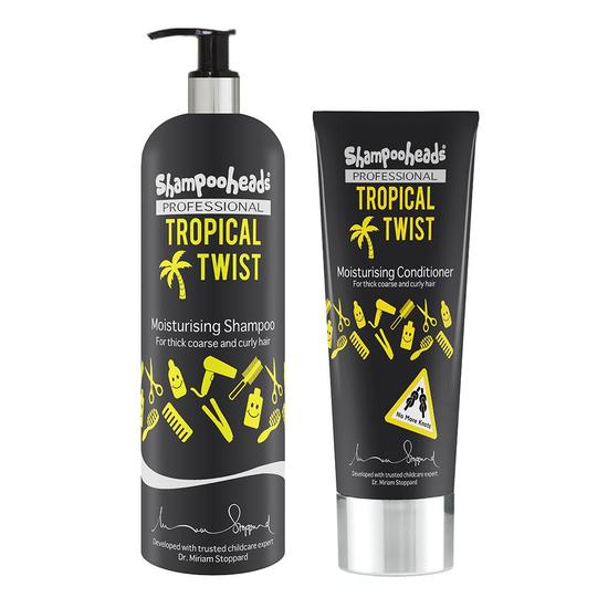 Shampooheads Tropical Twist Duo Pack Shampoo 500ml & Conditioner 200ml