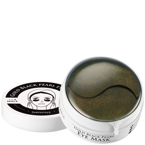 SHANGPREE Gold Black Pearl Eye Mask