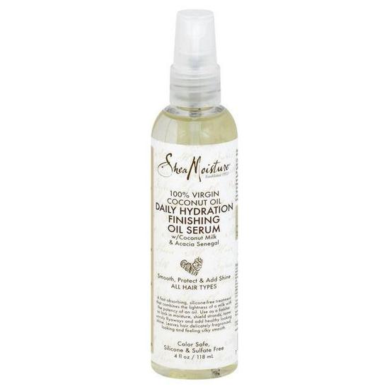 Shea Moisture 100% Virgin Coconut Oil Daily Hydration Finishing Oil Serum