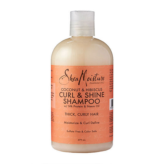 Shea Moisture Coconut & Hibiscus Curl & Shine Shampoo 379ml