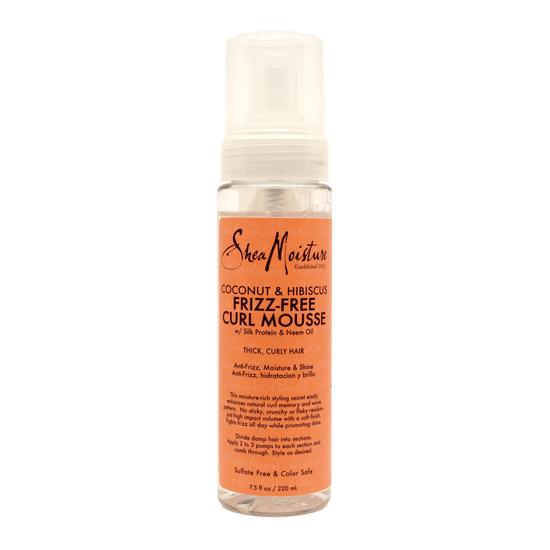 Shea Moisture Coconut & Hibiscus Frizz-Free Curl Mousse
