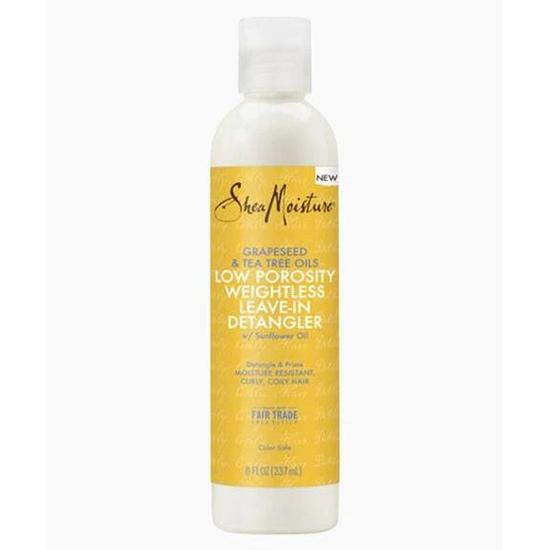 Shea Moisture Grapeseed & Tea Tree Oils Low Porosity Weightless Leave-In Detangler