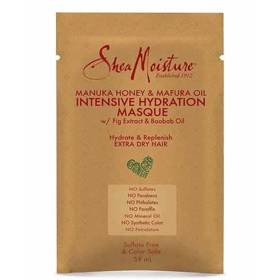 Shea Moisture Manuka Honey & Mafura Oil Intensive Hydration Hair Masque Sachet