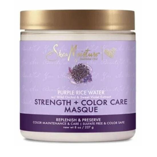 Shea Moisture Purple Rice Water Strength & Colour Care Masque 227g