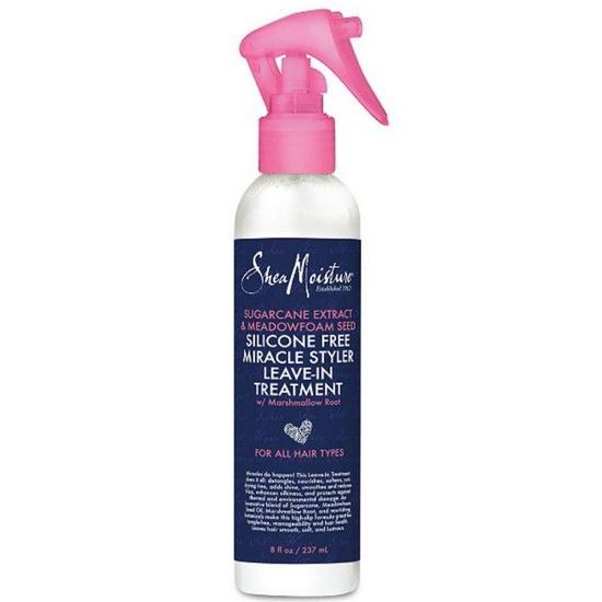 Shea Moisture Sugarcane Extract & Meadowfoam Seed Leave-In Treatment 237ml