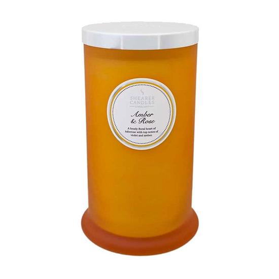 Shearer Candles Amber & Rose Tall Jar Candle