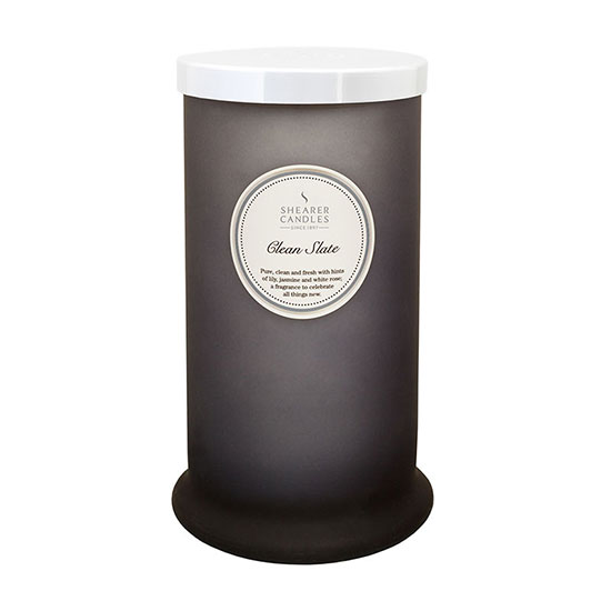 Shearer Candles Clean Slate Pillar Jar Candle
