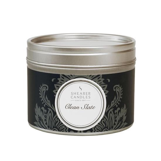 Shearer Candles Clean Slate Tin Candle