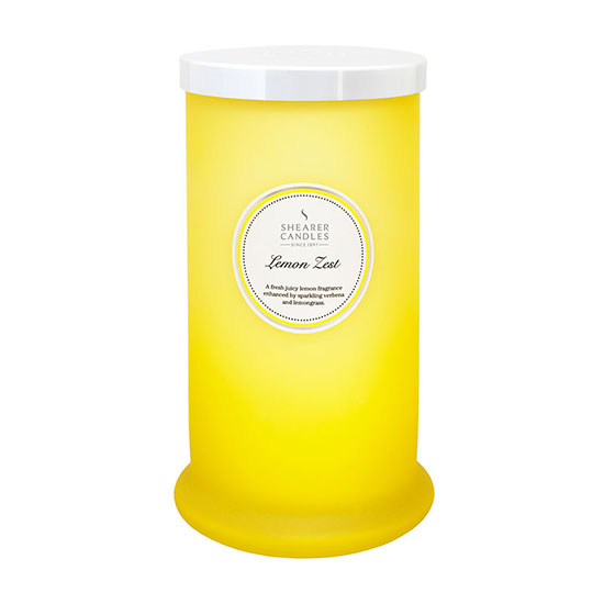 Shearer Candles Lemon Zest Pillar Jar Candle
