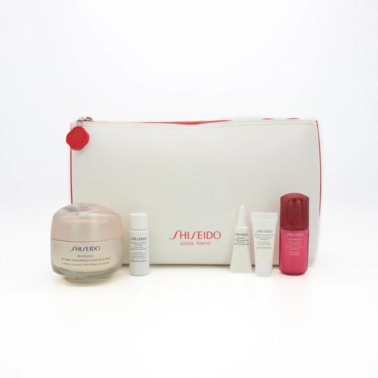 Shiseido Benefiance Smoothing Cream Pouch Set Imperfect Box